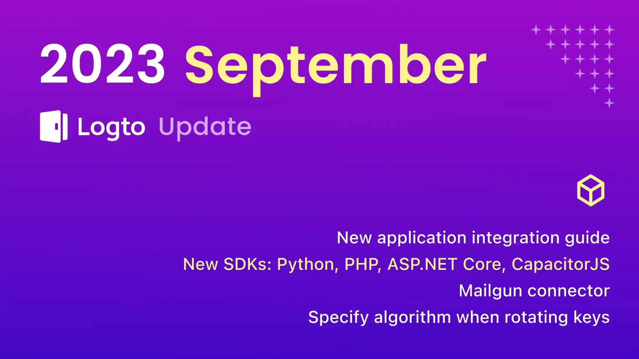 Logto product update: Interactive integrations, new SDKs and tutorials
