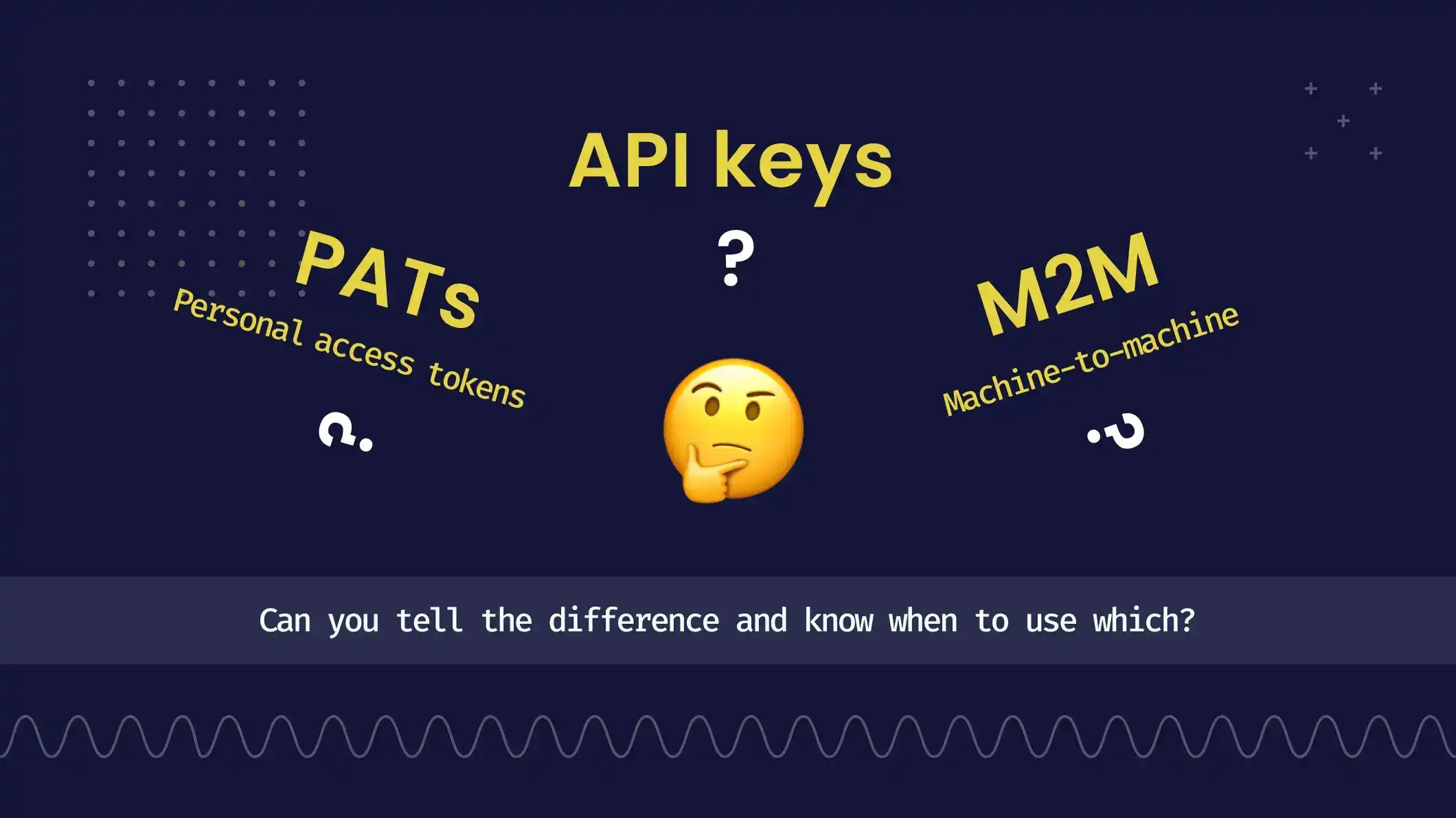 Programmatic authentication: API key, personal access token, and OAuth client credentials flow