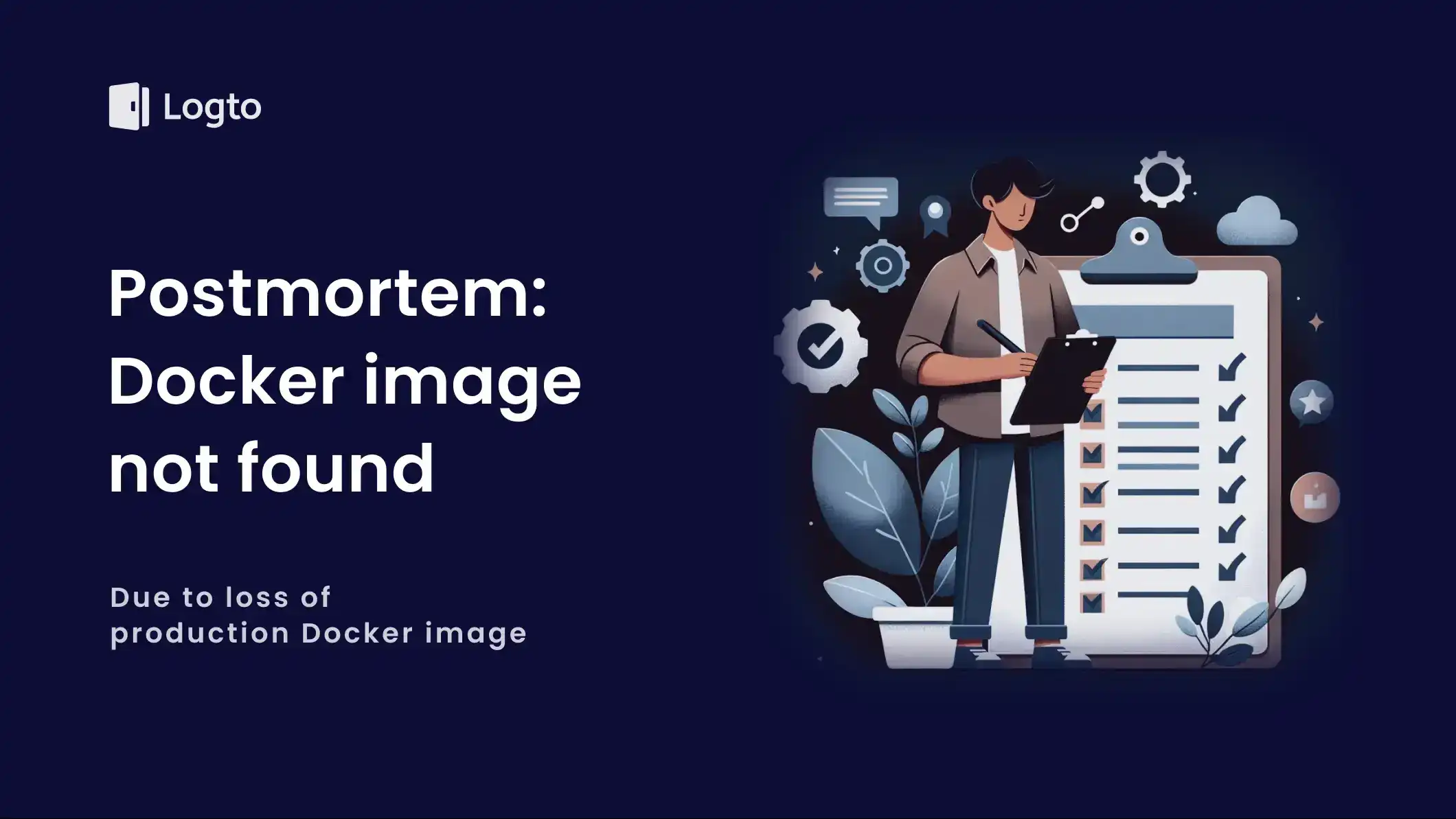 Postmortem: Docker image not found