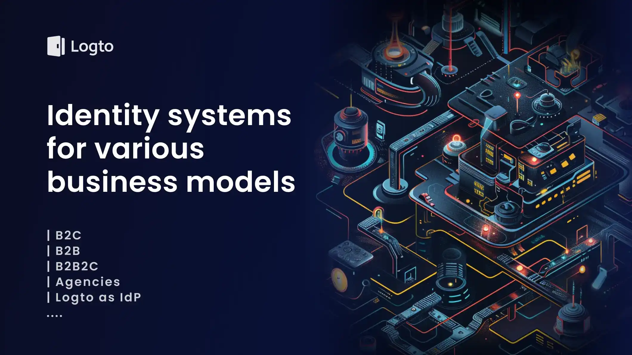 Use Logto for various business models' identity systems