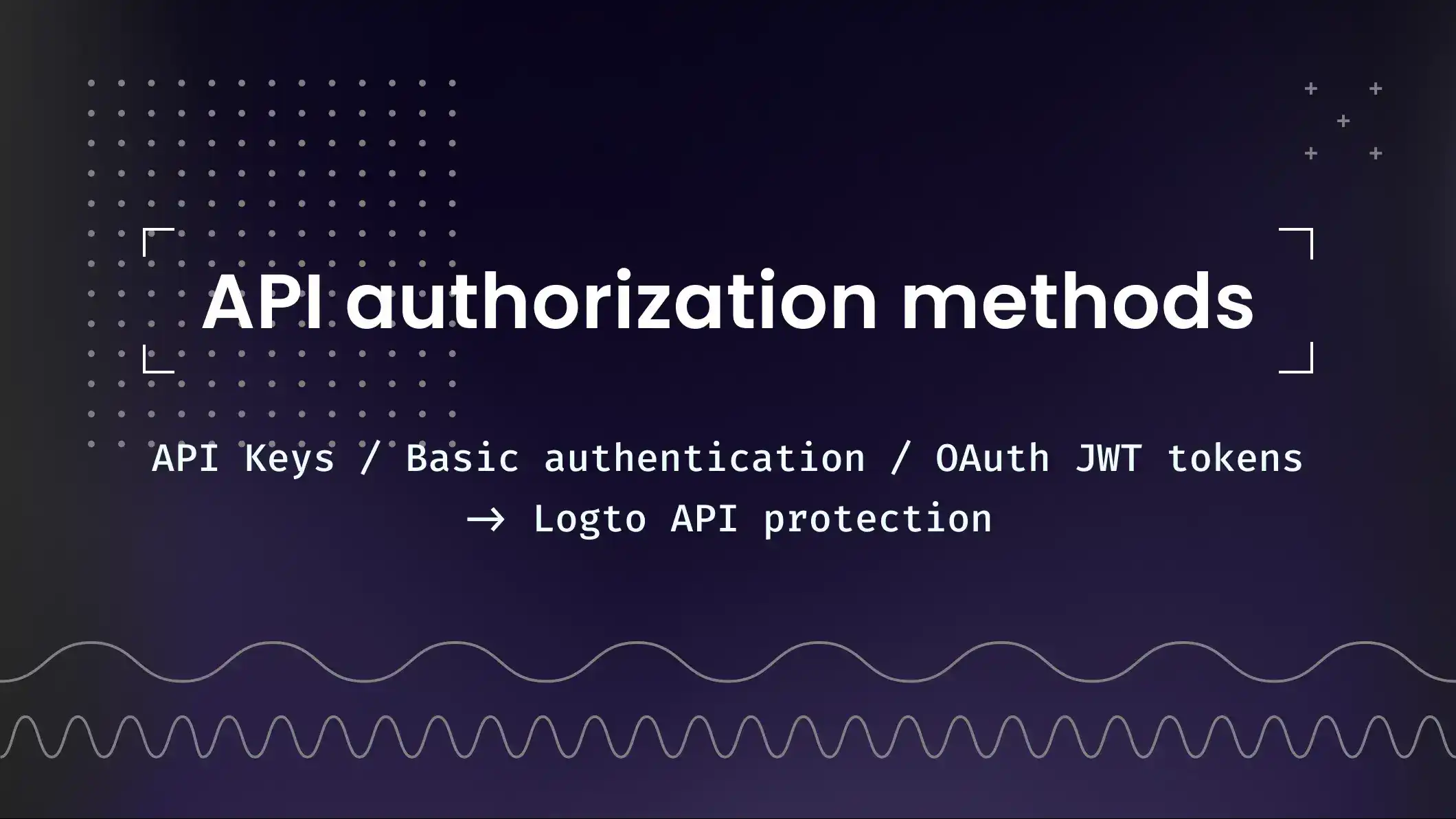 API authorization methods
