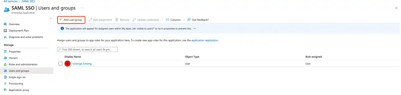 Assign users and groups